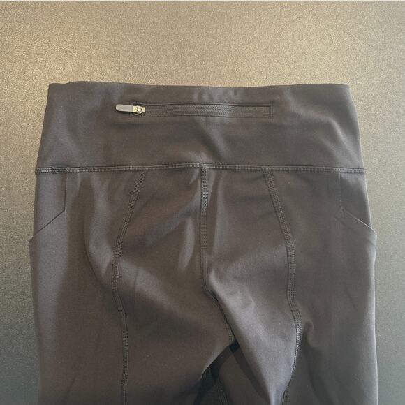 Lululemon Invigorate Crop 22” Leggings, Everlux Black, Women’s Size 2 - Picture 6 of 8